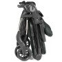 PASSEGGINO LEGGERO VOLO TRUE BLACK CHIUSURA COMPATTA E SCHIENALE RECLINABILE VIAGGIO PEG PEREGO