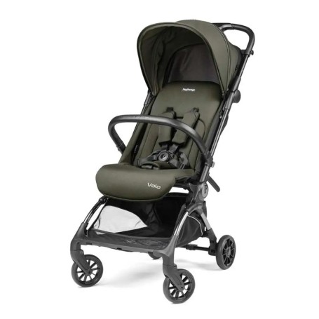 PASSEGGINO LEGGERO VOLO METAL CHIUSURA COMPATTA E SCHIENALE RECLINABILE VIAGGIO PEG PEREGO