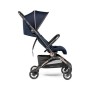 PASSEGGINO LEGGERO VOLO BLUE SHINE CHIUSURA COMPATTA E SCHIENALE RECLINABILE VIAGGIO PEG PEREGO