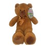 PELUCHE ORSO CLEO 40 CM MARRONE CON FIOCCO ODG 976