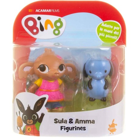 SET BING 2 PERSONAGGI SULA E AMMA GIOCHI PREZIOSI BNG10301