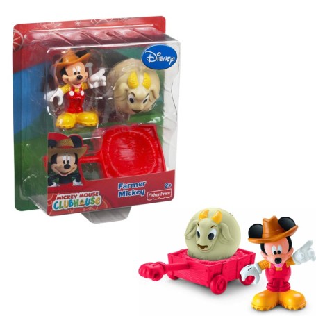 PERSONAGGIO DISNEY TOPOLINO CONTADINO CLUB HOUSE CON ACCESSORI MATTEL R9062 W5100