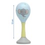 SONAGLIO MARACAS IN LEGNO BLU CON ELEFANTE KIOKIDS 03932