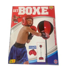 SET BOXE CON PIANTANA REGOLABILE E GUANTONI GIAQUINTO 4812