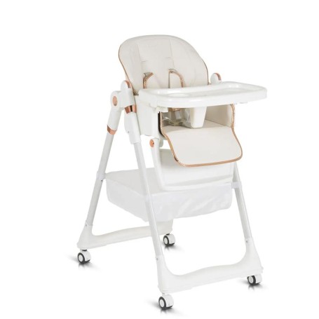 SEGGIOLONE PAPPA LINDO BIANCO CON ACCESSORI MONI TRADE 5236