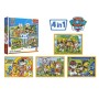 PUZZLE 4 IN 1 PAW PATROL TREFL GLOBO 07383