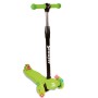 MONOPATTINO 3 RUOTE TEOSPORT VERDE CON RUOTE LUMINOSE TEOREMA 52016