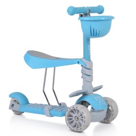 MONOPATTINO 3 IN 1 BUBBLEGUM BLU MONI TRADE 2726