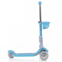 MONOPATTINO 3 IN 1 BUBBLEGUM BLU MONI TRADE 2726