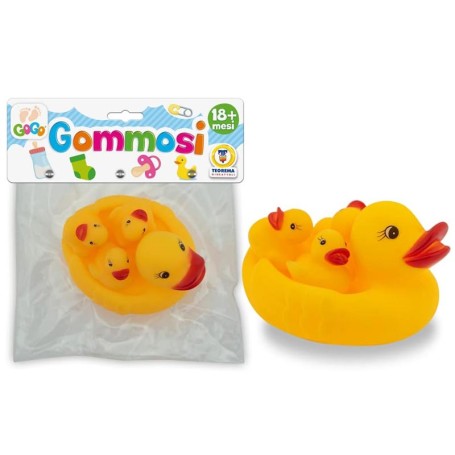 GOMMOSI PAPEROTTI 4 PEZZI GOGO TEOREMA 67081