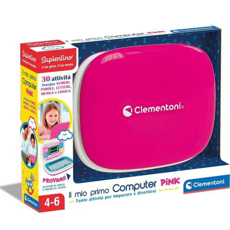 COMPUTER PER BAMBINI SAPIENTINO PINK CLEMENTONI 16403