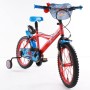 BICICLETTA PER BAMBINI 14" MARVEL SPIDERMAN CON 2 FRENI E BORRACCIA LUBEX 36585