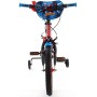 BICICLETTA PER BAMBINI 14" MARVEL SPIDERMAN CON 2 FRENI E BORRACCIA LUBEX 36585