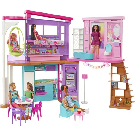 PLAYSET CASA DI MALIBU BARBIE MATTEL HCD50