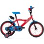 BICICLETTA PER BAMBINI 14" MARVEL SPIDERMAN CON 2 FRENI E BORRACCIA LUBEX 36585