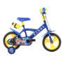 BICICLETTA PER BAMBINI 12" PAW PATROL CON BORRACCIA E TROMBETTA LUBEX 34587