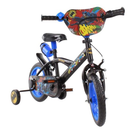 BICICLETTA PER BAMBINI 12" CON PARAFANGHI DC COMICS BATMAN VOLARE 21154