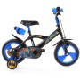 BICICLETTA PER BAMBINI 12" CON PARAFANGHI DC COMICS BATMAN VOLARE 21154