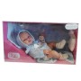 BAMBOLOTTO 42 CM CON GIACCHETTA E COPERTINA AZZURRA BERBESA HT5500A