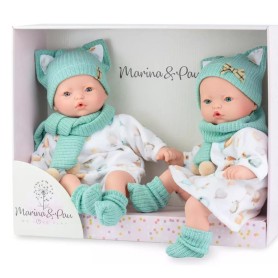 BAMBOLE GEMELLINI 40 CM PITUS MELLIZOS MARINA & PAU 577