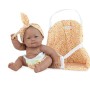 BAMBOLA POPPY 37 CM CON FASCIA PORTA BEBÉ MARINA & PAU 382