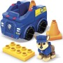 VEICOLO CON PERSONAGGIO PAW PATROL COSTRUZIONI AUTO DELLA POLIZIA DI CHASE MEGA BLOKS HDJ33