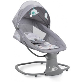 ALTALENA SDRAIETTA ELETTRONICA 3 IN 1 GRIGIA AXEL CANGAROO CON BLUETOOTH, TELECOMANDO E ADATTATORE MONI TRADE 24851