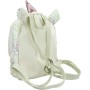 ZAINO ROSA BIANCO GIRABRILLA UNICORNO NICE 02530