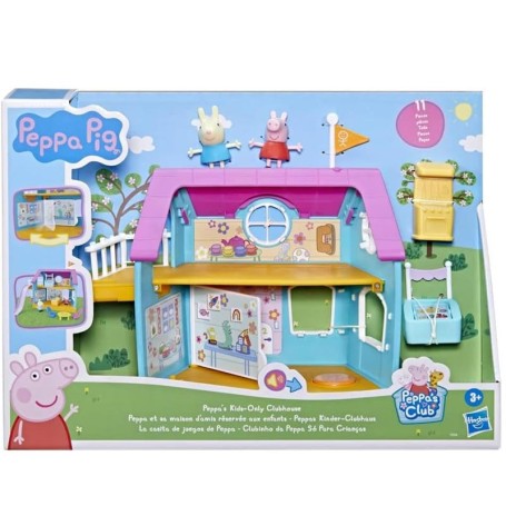 PLAYSET PEPPA PIG LA CLUBHOUSE CON SUONI E 2 HASBRO F3556