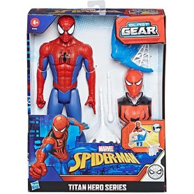 PERSONAGGIO MARVEL SPIDERMAN TITAN HERO 30 CM SPIDERMAN BLAST GEAR HASBRO E7344