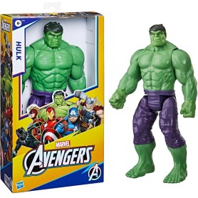 PERSONAGGIO MARVEL AVENGERS TITAN HERO SERIES 30 CM HULK DELUXE HASBRO E7475