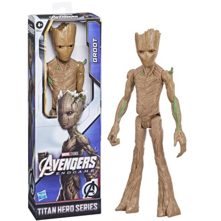 PERSONAGGIO MARVEL AVENGERS TITAN HERO SERIES 30 CM GROOT HASBRO F6012/F0254