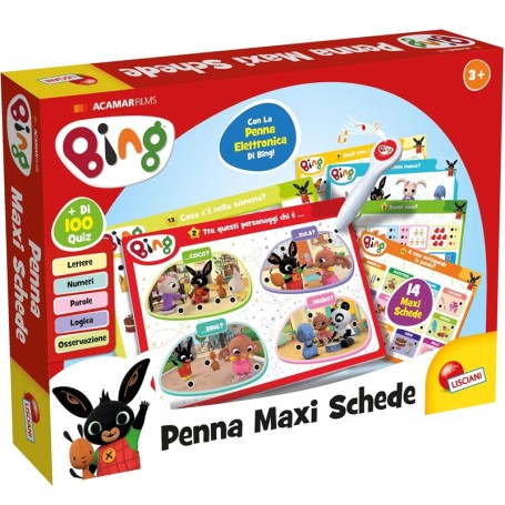 PENNA MAXI SCHEDE BING LISCIANI 100422