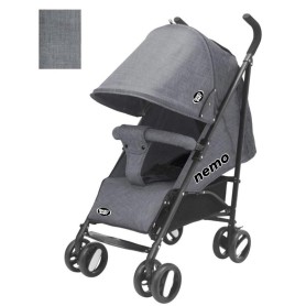 PASSEGGINO LEGGERO NEMO LIGHT GREY PIEGHEVOLE CON BORSA GVC 8001