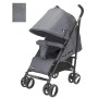 PASSEGGINO LEGGERO NEMO LIGHT GREY PIEGHEVOLE CON BORSA GVC 8001