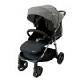 PASSEGGINO KOMODO PIEGHEVOLE SILVER E NERO GIAQUINTO GVI011