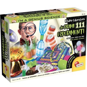 IL SUPER LABORATORIO DEI PRIMI 111 ESPERIMENTI I'M A GENIUS SCIENCE LISCIANI 97562