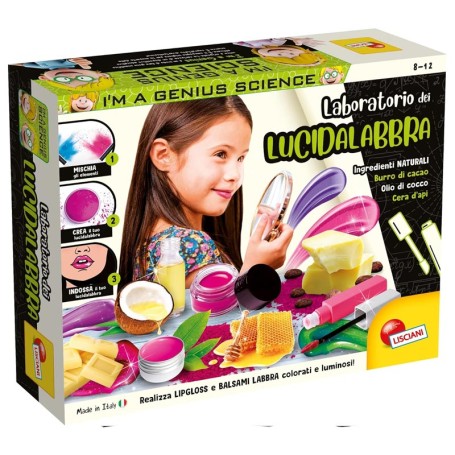 IL LABORATORIO DEI LUCIDALABBRA I'M A GENIUS SCIENCE LISCIANI 72958