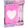 DIARIO GIRABRILLA FASHION DIARY ROSA E BIANCO HEART NICE 19036 19048