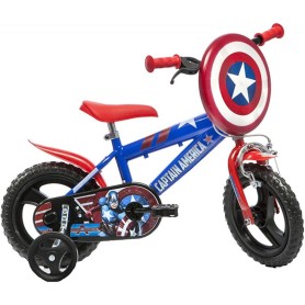 BICICLETTA PER BAMBINI 12" MARVEL CAPITAN AMERICA DINO 0137