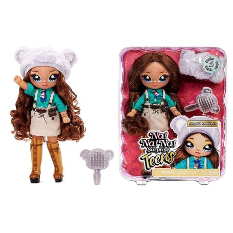 BAMBOLA CON ACCESSORI NA! NA! NA! SURPRISE SERIE 2 TEEN AMELIA OUTBACK MGA 575481EUC