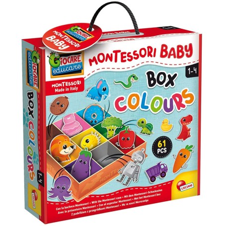 BABY BOX COLOURS MONTESSORI GIOCO EDUCATIVO LISCIANI 92765