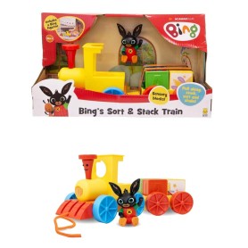 VEICOLO BING TRENINO ORDINA E IMPILA CON CUBI NUMERATI GIOCHI PREZIOSI 3429