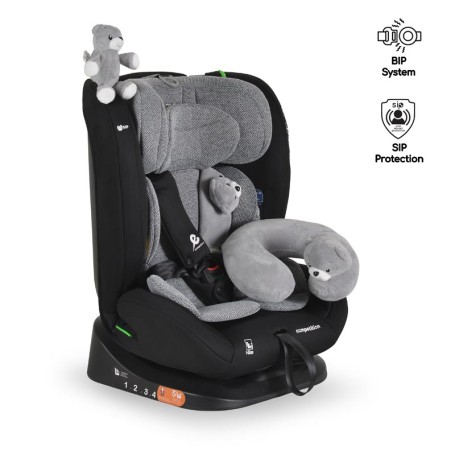 SEGGIOLINO AUTO COMPETITION 40-150 CM SPACE GREY MONI TRADE 112441