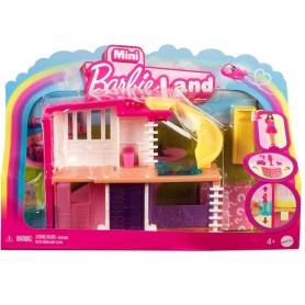 PLAYSET BARBIE MINI BARBIELAND CASA DEI SOGNI CON ASCENSORE E PISCINA MATTEL HYF44 HYF47