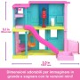 PLAYSET BARBIE MINI BARBIELAND CASA DEI SOGNI BLU CON ASCENSORE E PISCINA MATTEL HYF44 HYF46