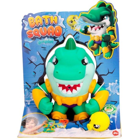 COCCODRILLO CHUCK BLOOPIES BATH SQUAD VERDE SPRUZZA ACQUA IMC 240423 911819