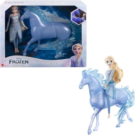 BAMBOLA DISNEY FROZEN ELSA CON NOKK MATTEL HLW58