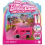 BAMBOLA BARBIE MINI BARBIELAND CON CAMPER CAMBIA COLORE MATTEL HYF38 HYF39