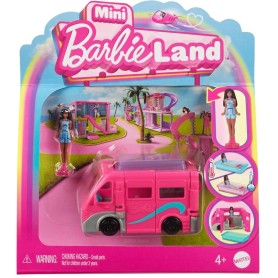 BAMBOLA BARBIE MINI BARBIELAND CON CAMPER CAMBIA COLORE MATTEL HYF38 HYF39